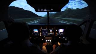 entrol A11  C90GTi FNPT II MCC simulator  Landing [upl. by Acino]