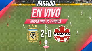 🔴 ARGENTINA 20 CANADÁ RESUMEN Y GOLES  Post partido  COPA AMÉRICA 2024  Líbero [upl. by Magdalene]