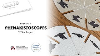 4 Phenakistoscopes  STEAM Project How to MakeDIY  Drawn to Life Animation in Nature Mike Cope [upl. by Otilegna201]