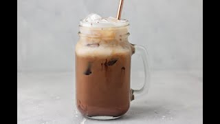 How To Make Iced Mocha At Home  Iced Mocha [upl. by Nosauq147]