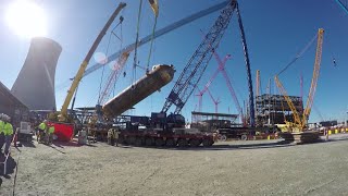 Vogtle Unit 3 pressurizer timelapse video [upl. by Beverley]