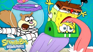 SpongeBobs Most Extreme Outdoor Adventures 💥  SpongeBob [upl. by Akihsay]