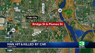 Pedestrian killed in Yuba City crash on Monday evening officials say [upl. by Hui]