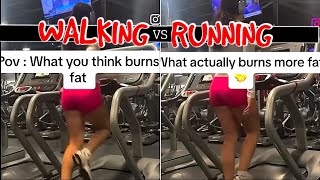 Walking Burns More Fat Than Running [upl. by Garey]