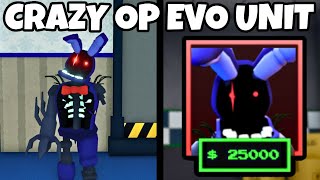 NEW FRACTURED BONNIE EVOLUTION IS CRAZY OP  Roblox Five Nights TD FNTD [upl. by Anaibib367]