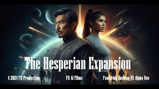 The Hesperian Expansion  Epic AI SciFi Film W Human Script 2024 [upl. by Ettedualc]