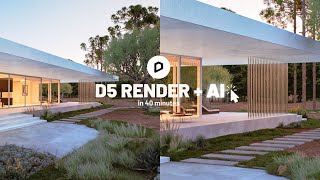 D5 Render Full Beginner Tutorial [upl. by Ariat]