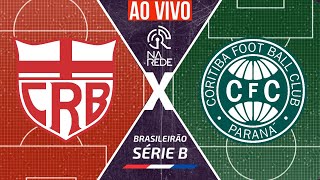 CRB X CORITIBA AO VIVO E COM IMAGENS  SÉRIE B  RODADA 32 [upl. by Tound]