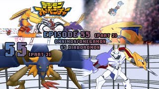 Digimon Adventure PSP  Walkthrough Episode 55  Part 2  OmnimonOmegamon vs Diaboromon [upl. by Dduj]