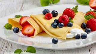 Classic French Crepes A StepbyStep Guide  Easy Recipes Hub [upl. by Ylekalb]