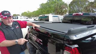 Bak Revolver X4s on 24 GMC Canyon AT4 with Factory Racks review by CampH Auto Accessories 7542054575 [upl. by Hintze]