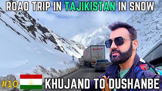 MOST BEAUTIFUL JOURNEY  TAJIKISTAN TRAVEL VLOG  KHUJAND TO DUSHANBE BY CAR [upl. by Plante825]