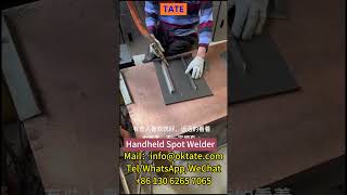 Handheld Spot Welder Portable Spot Welder for Metal Plate Stiffener Rib Manufacturer Price in Egypt [upl. by Edasalof201]