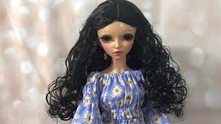 Minifee Doll Wig Arrived for Pia [upl. by Clough]