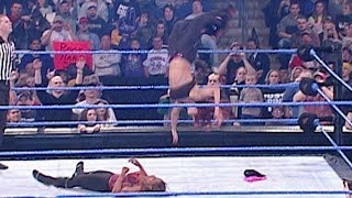 Ivory vs Lita vs Jacqueline  Womans Championship SmackDown February 1 2001 [upl. by Laup]