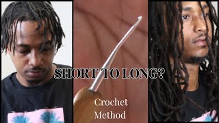 Short to Long Locs in Just a Few Hours  Crochet Method  Angel Delorès [upl. by Adelle728]