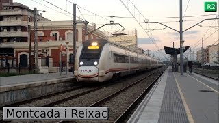 Rodalies Barcelona  Montcada i Reixac R2  Renfe Civia  449  447 [upl. by Aleinad]