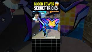 Free Fire Clock Tower Hidden Tricks 🔥 9999 Players को नहीं पता 🙅‍♂️ shorts  FireEyes Gaming [upl. by Farrica184]