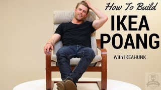 How to Assemble IKEA Poang Chair [upl. by Morril890]