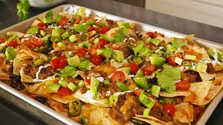 How To Make The Best Nachos Ever  Delish [upl. by Eednil]