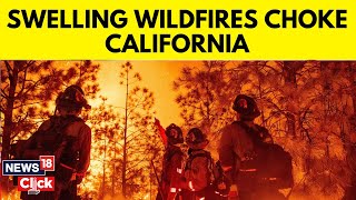 California Wildfire Updates  California Fire Threatens 10000 People Forced To Evacuate  N18G [upl. by Batista358]