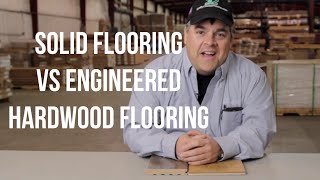 Solid Hardwood Flooring vs Engineered Hardwood FlooringReallyCheapFloorscom QampA Show [upl. by Noicnecsa]