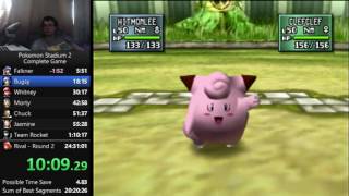 Pokemon Stadium 2  Complete the Game Speedrun in 203305 [upl. by Files]