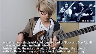 Harmonics Voicing Theory Part1 Hadrien Feraud and a bit of Jaco Pastorius [upl. by Guild]