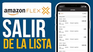 ✅Como SALIR De LISTA DE ESPERA En AMAZON FLEX Guía Definitiva [upl. by Fari]