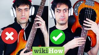 How To Play Bass according to wikiHow [upl. by Kcirtapnhoj552]