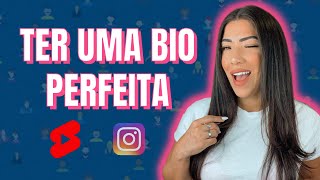 Como ter a bio perfeita no seu Instagram shorts [upl. by Acey]