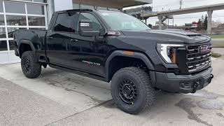 Black 2024 GMC Sierra 2500HD AT4X Review Calgary AB  Wolfe Calgary  T4391904 [upl. by Eiddam]