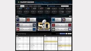 2015 NFL Playoff Machine Week 12 [upl. by Akemihs]