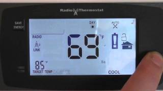 Changing Your Thermostat Between Fahrenheit and Celsius [upl. by Four]