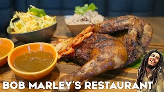 BOB MARLEYS LEGENDARY ONE LOVE RESTAURANT  JERK CHICKEN  CURRY GOAT  BURGERS  WINGS [upl. by Rafaelle]