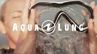 AquaLung Scuba Diving Reveal Mask  Crystal clear view amp Best Fit [upl. by Zelde]