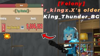 Killing TOP 1 PLAYERS in Jailbreak Rank  Blockmango [upl. by Jasisa663]