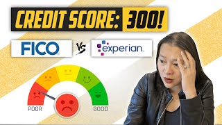 Credit Score vs Credit Report Whats the Difference  Fico Experian Transunion Equifax amp Vantage [upl. by Alberto268]