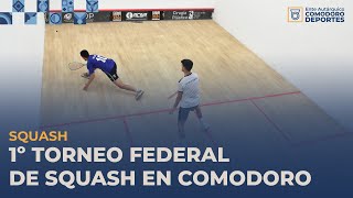 1º Torneo Federal de Squash en Comodoro [upl. by Mac]