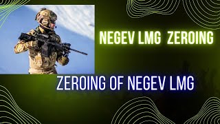 Negev lmg ko zeroing karne ka tarikanegev lmg zeroingzeroing of Negev lmg [upl. by Vinia]