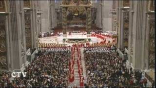 Missa presidida por Dom Eugenio nos funerais de João Paulo II  Procissão e Ritos iniciais [upl. by Notnerb]