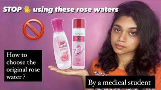 Rose water la rose eh illaiya How to choose rose water [upl. by Annoed]