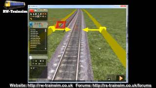 Railworks 2 how to lay 3rd rail [upl. by Hodges]