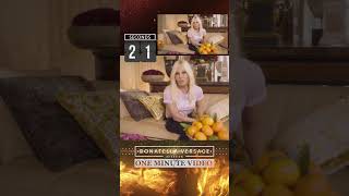 Donatella Versace One Minute Interview  donatella versace donatellaversace [upl. by Lindie996]