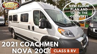 New 2021 Coachmen Nova 20C Class B RV on Dodge ProMaster 3500  1st in the Country [upl. by Giulietta845]