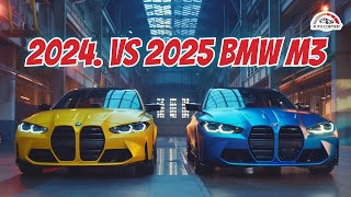 2024 vs 2025 BMW M3 Top 5 Differences You Need to Know [upl. by Ardnnaed]