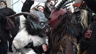 Krampuslauf für Kinder in Guntramsdorf [upl. by Groeg671]