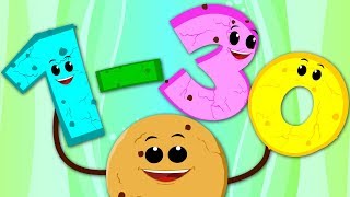 Cookies Numbers Song 1 to 30  Learn Numbers  Counting Numbers For Kids [upl. by Aneehsyt]