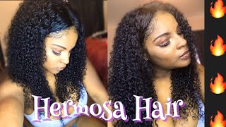 Affordable Brazilian curly Hair Hermosa Hair Amazon  kia nicole [upl. by Eiramasil]