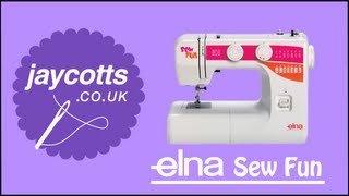 Elna Sew Fun  Sewing Machine [upl. by Pillihpnhoj]